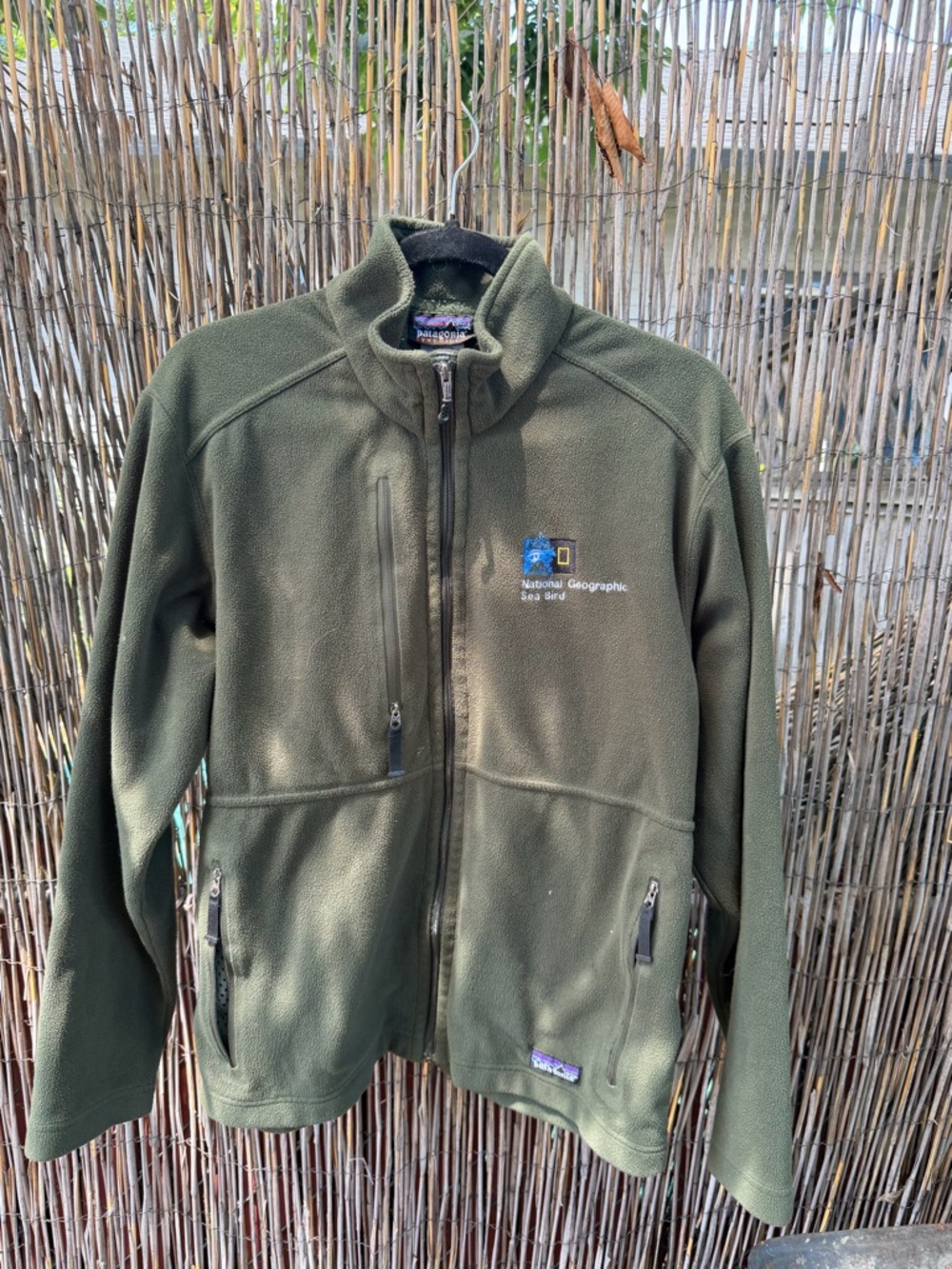 Patagonia Olive Green Fleece Jacket
